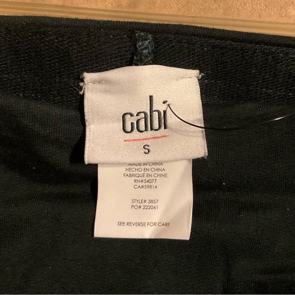CAbi #3857 M'Leggings Women *NWOT* Small Forest Green - Picture 3 of 4